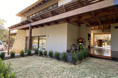 Kshane Estate - Pine and Polycarb Pergola