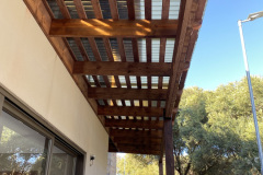 Kshane Estate - Pine and Polycarb Pergola