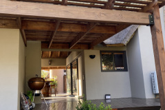 Kshane Estate - Pine and Polycarb Pergola