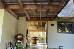 Kshane Estate - Pine and Polycarb Pergola